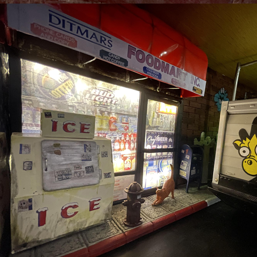 Miniature Street Diorama