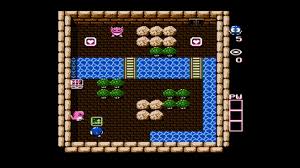 Lolo NES Map - Floor 1, Room 2