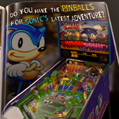 Sonic Pinball Machine