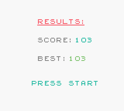 Dots GBC Result Screen